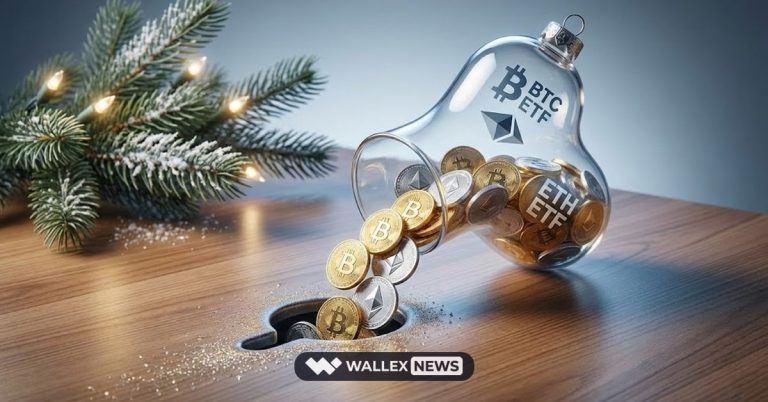 تخلیه عظیم از ETFهای بیت کوین و اتریوم قبل از کریسمس