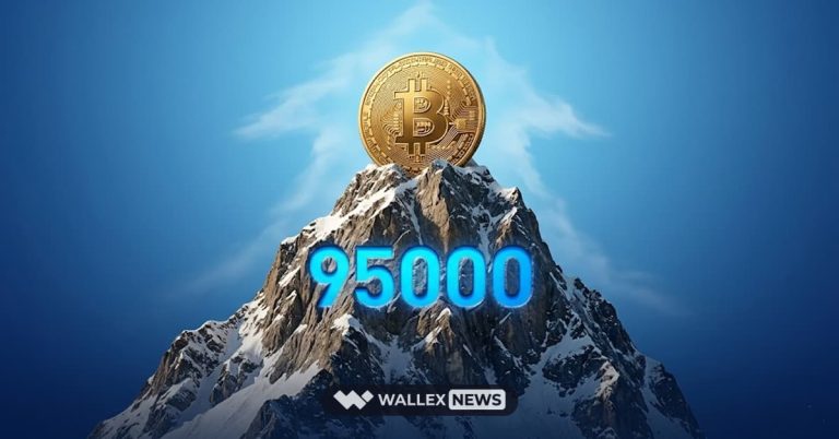 رشد بیت‌کوین تا ۹۵ هزار دلار